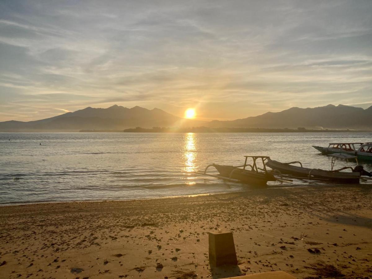 Gili Air Santay Bungalows Exterior foto