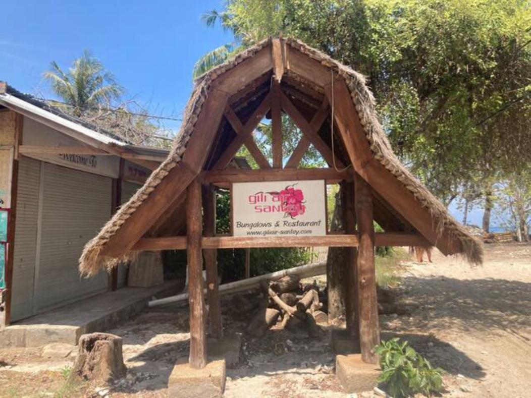 Gili Air Santay Bungalows Exterior foto