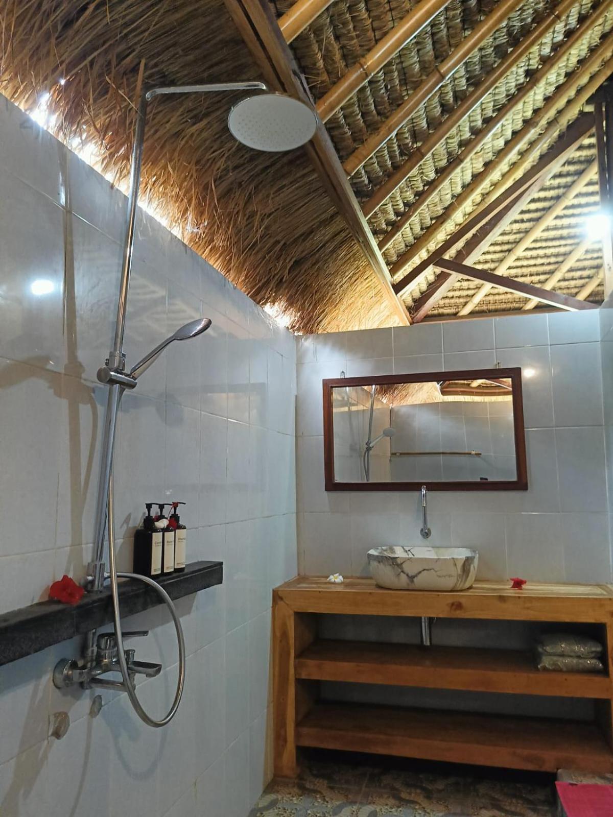 Gili Air Santay Bungalows Exterior foto